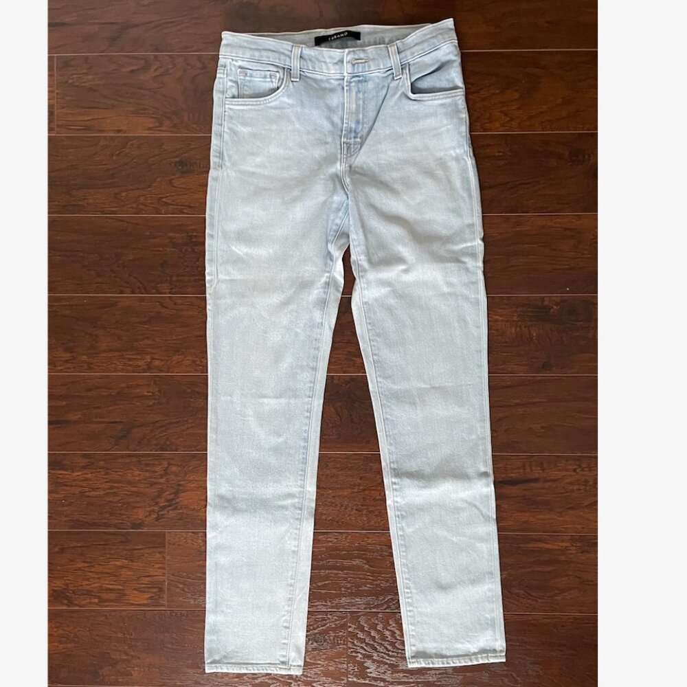 NWOT Women's J Brand Maude Mid-Rise Cigarette Jeans - US 27 Light Wash Stretch